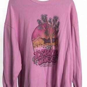 Hollister Pink Joshua Tree Sweatshirt